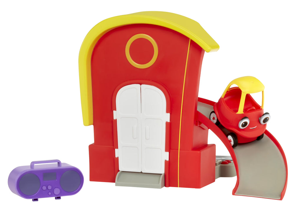 Musical Playset with Lights and Sounds and Mini Push and Play Vehicle J792