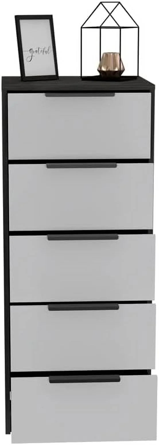 Modern 5-Drawer Engineered Wood Dresser E346490