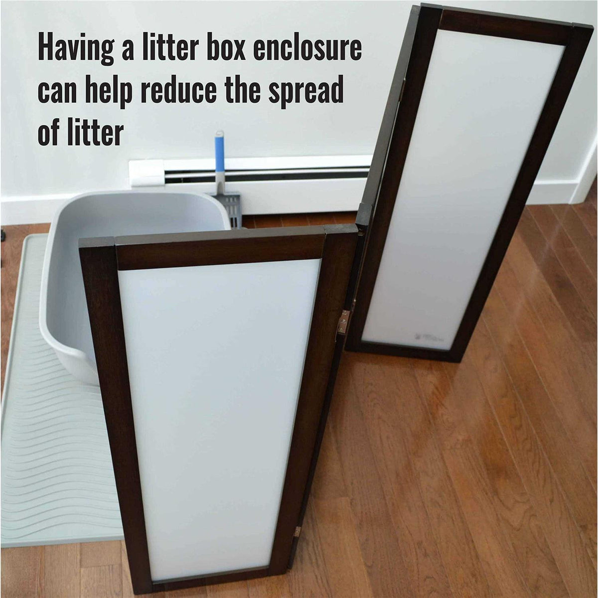 Cat Litter Box Privacy Screen B3373