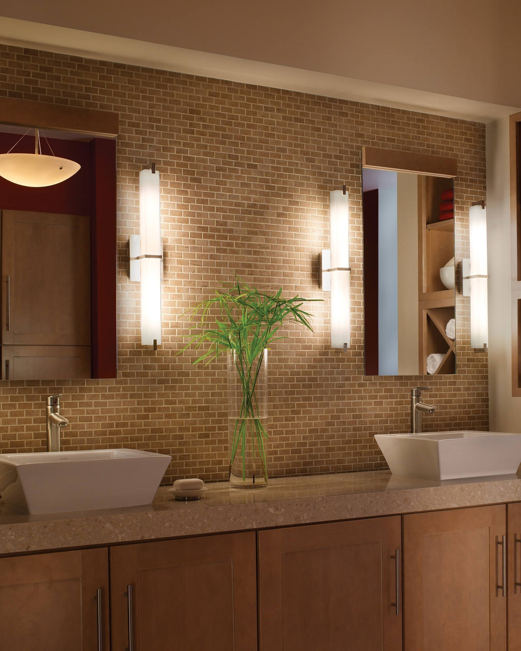 Satin Nickel Metro Bath Light L379561