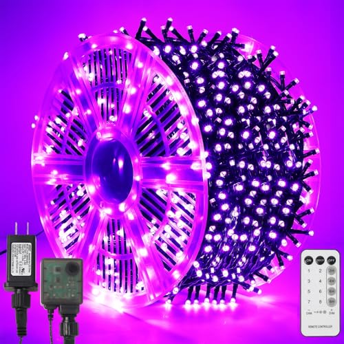 1000 LED 328 FT Waterproof String Lights with Remote & 8 Modes S785178