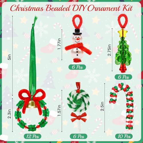 Christmas Beads Ornament Kit O94839