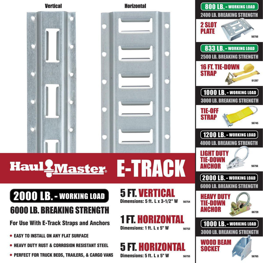 E-Track Tie-off Strap with D-Ring D27391