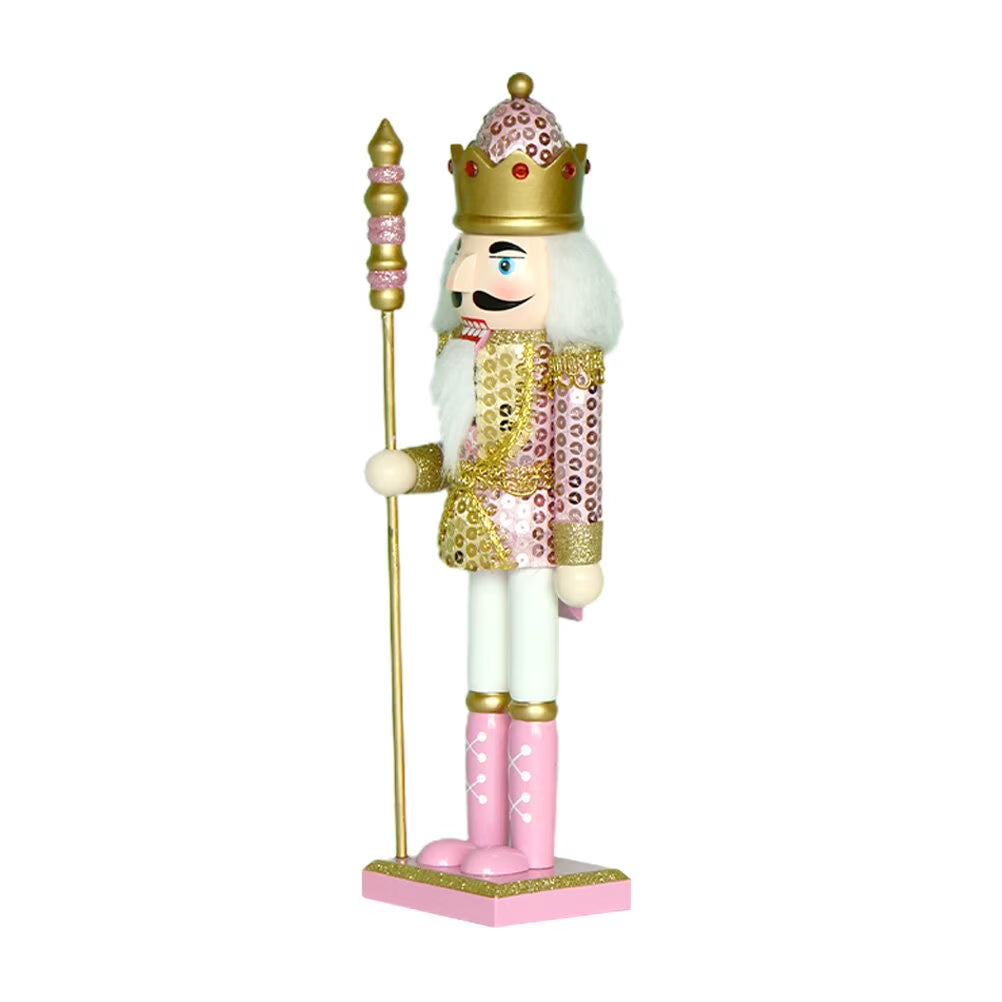 Small Wooden Nutcracker Doll Decor N4778