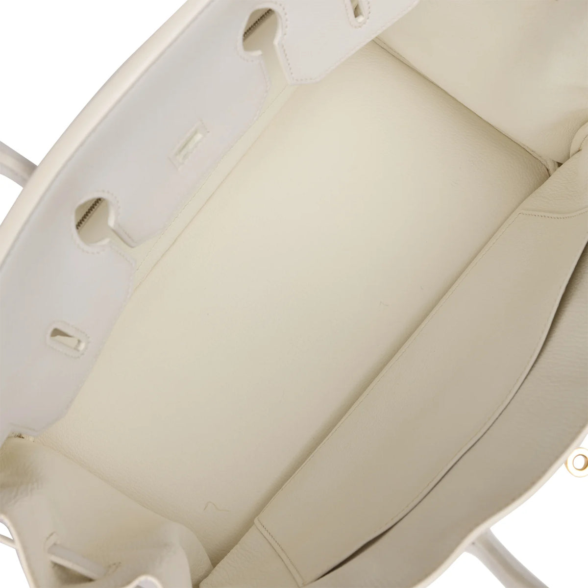 Pre-owned White Epsom Leather Birkin 35 R594138