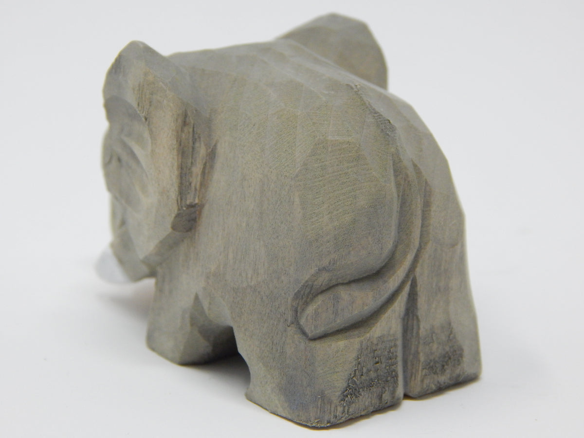 Small 2" Wooden Elephant Figure M197