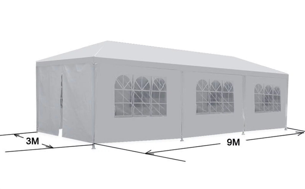 10'x30' White Outdoor Party Tent O6193