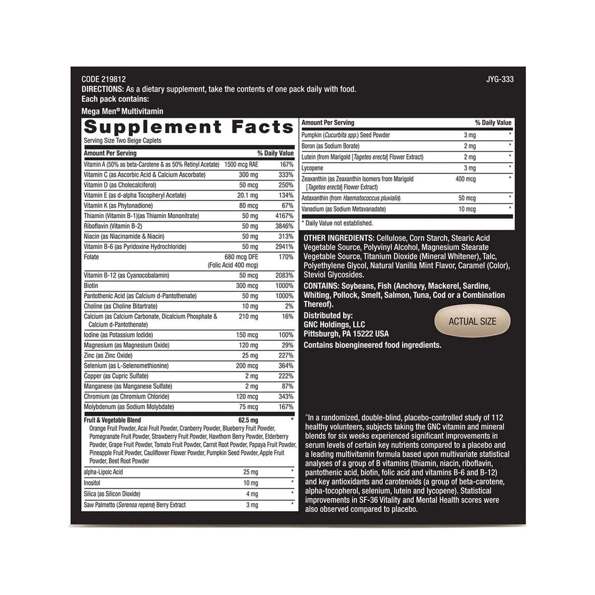 30 Vitapaks Vitality Program Y561