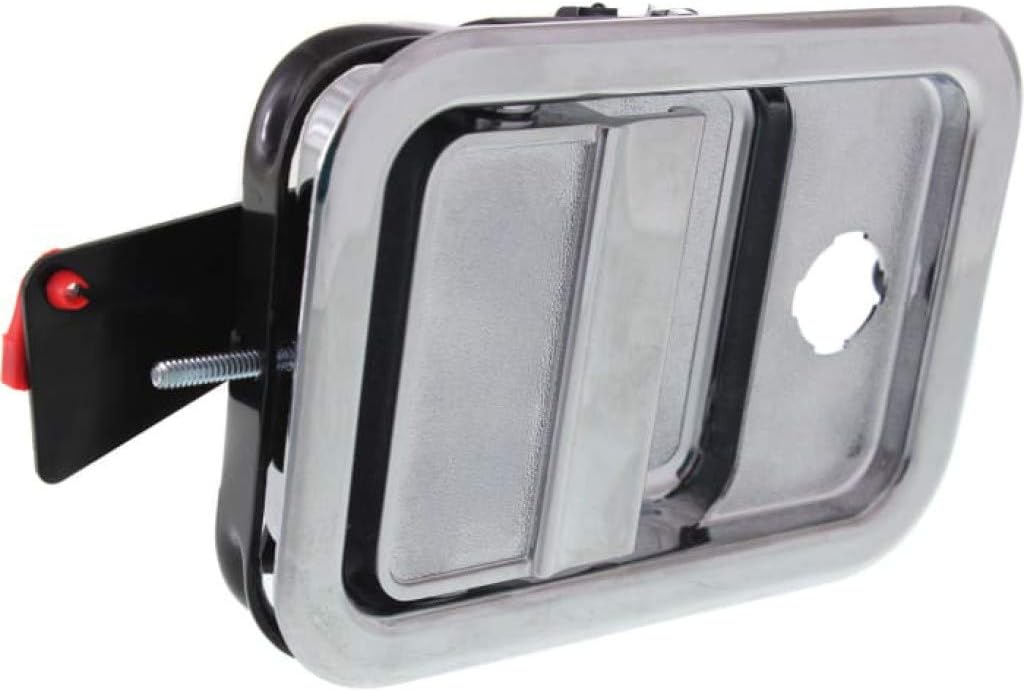 Exterior Door Handle Passenger Side Chrome with Key Hole Z4186