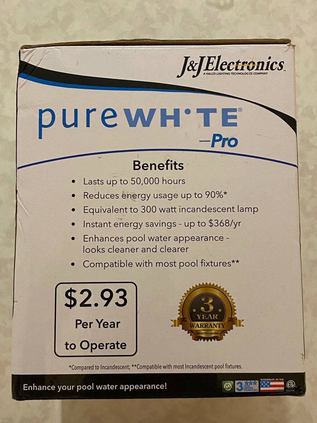 21W White LED Bulb D11706