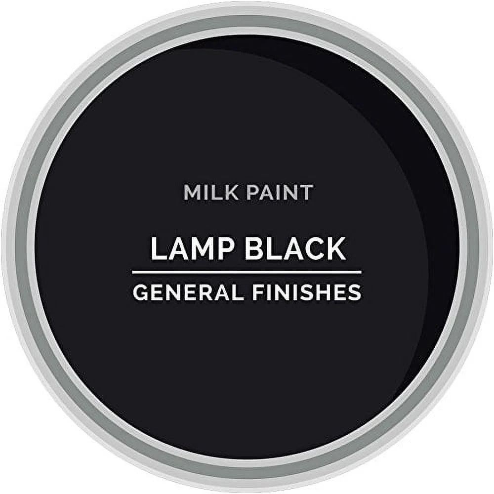 Water Based Milk Paint, 1 Quart, Lamp Black X85488