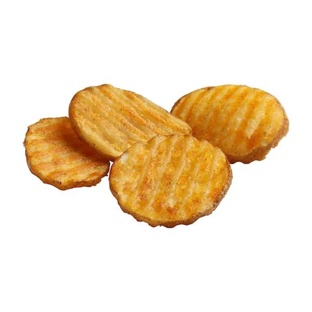 1/4 Savory Battered Potato Skin On Slice, 4 Pound F7333
