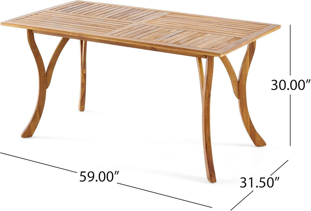 Acacia 7 Pcs Dining Set B879879
