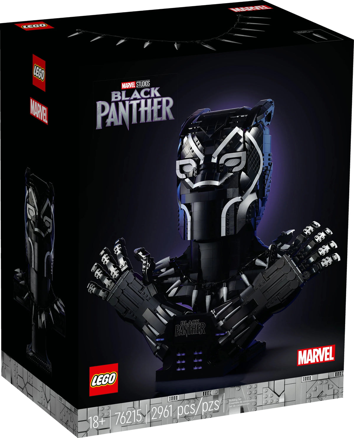 Black Panther King T'Challa Model Building Kit E870802
