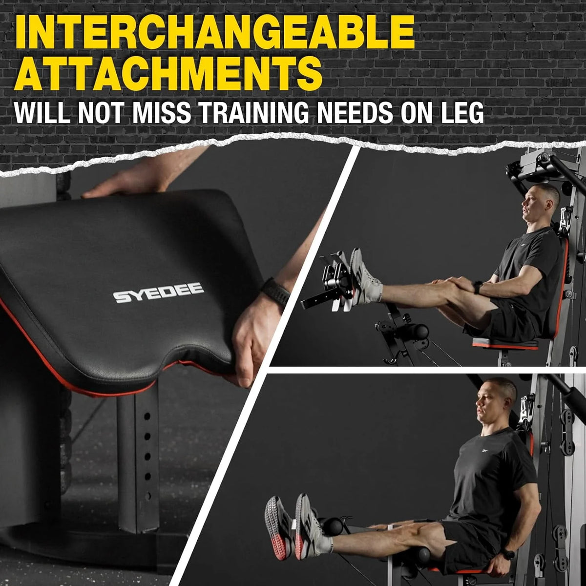 Home Gym Station with 150LBS Weight Stack M5877