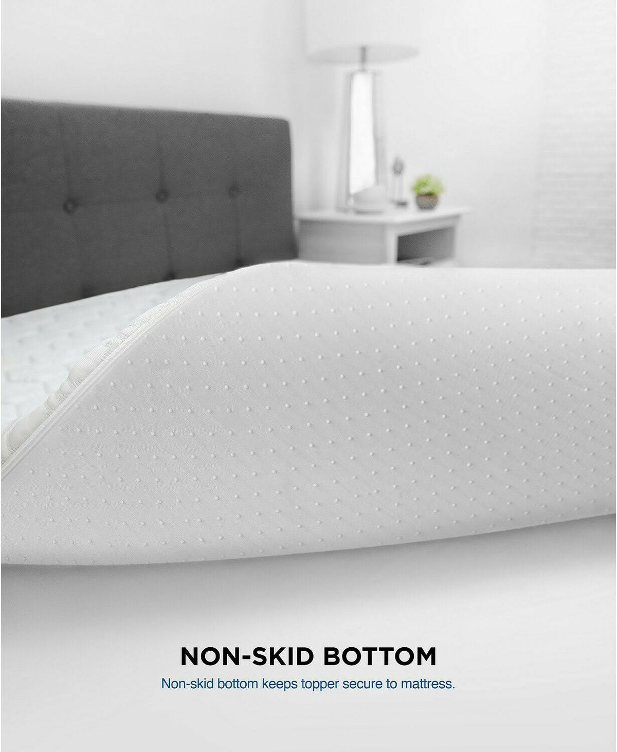 Gel-Infused Memory Foam Mattress Topper - Twin M747695