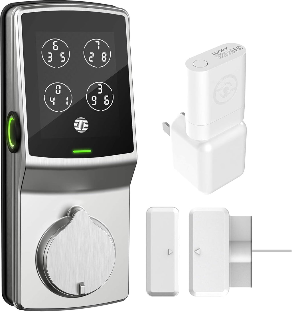 Smart Lock with Fingerprint & Wi-Fi, Keyless Entry Deadbolt Door Lock G7374