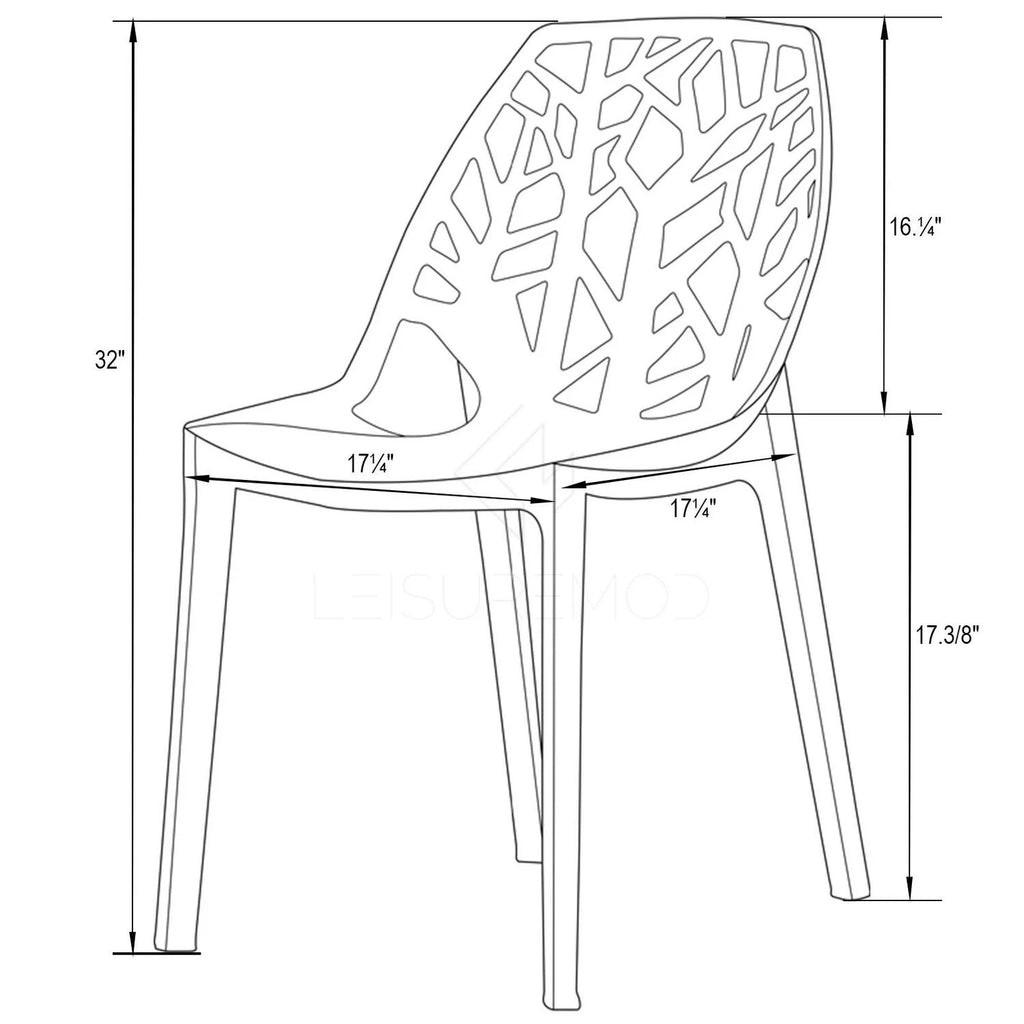 Dining Chair Set Of 4 U599
