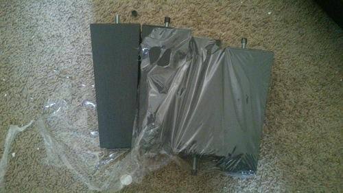 Black Microfiber Futon V76710