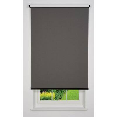 Dark Gray Cordless Blackout Roller Shade S550