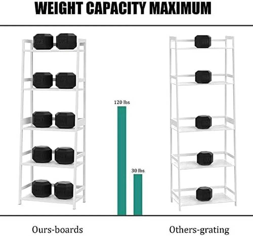 White Bookshelf Bookcase Shelves U55484