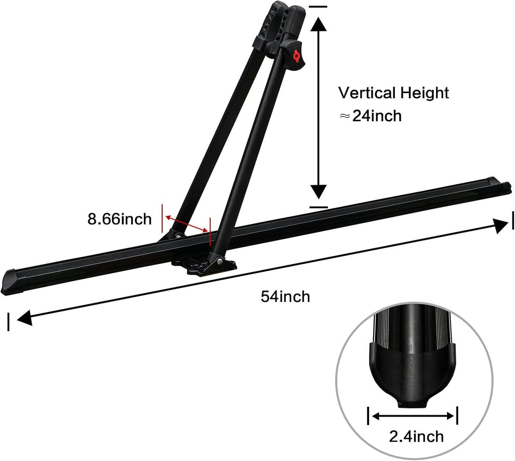 1 Bicycle Capacity Roof Bike Rack M937