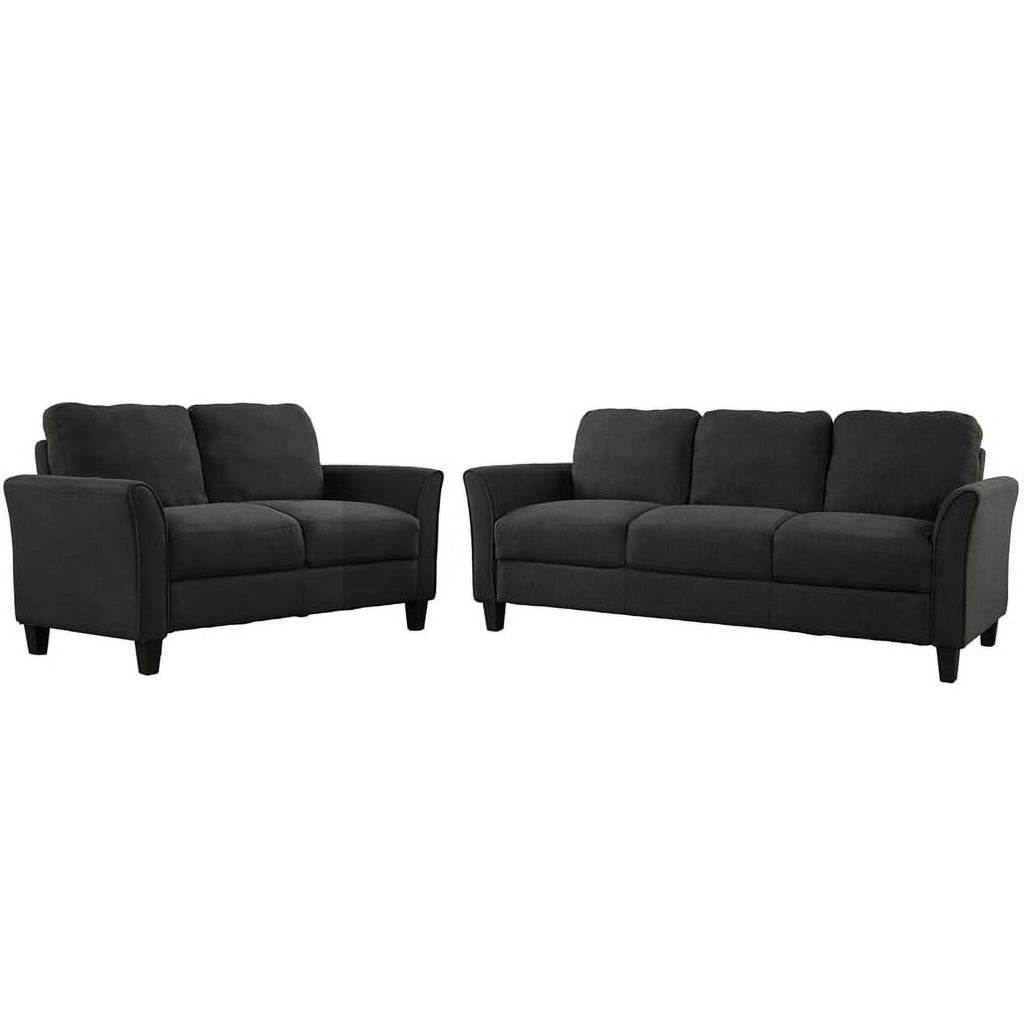 3 Piece Polyester-blend Upholstered Sofa Set X925