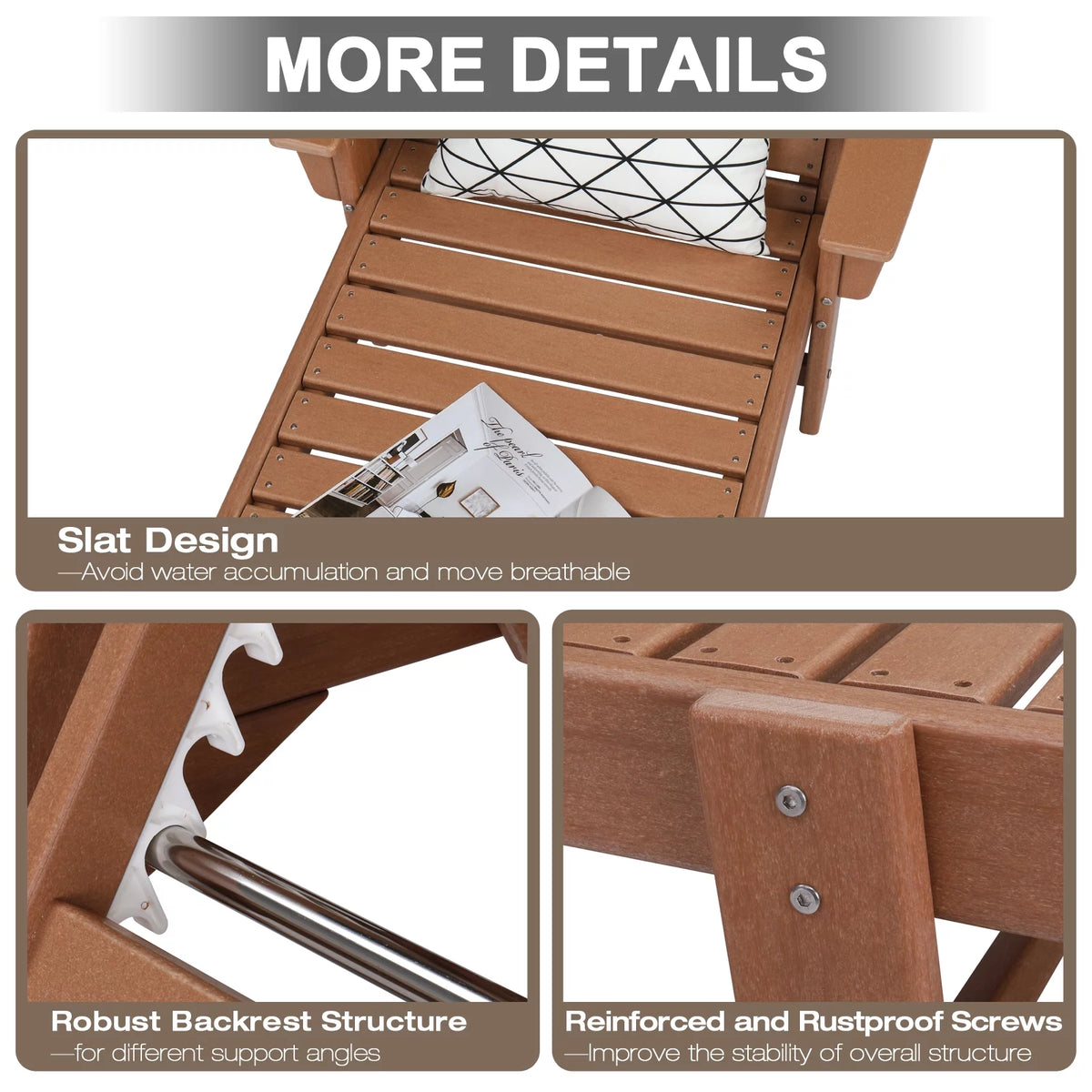 Adjustable HDPE Lying Bed J4982