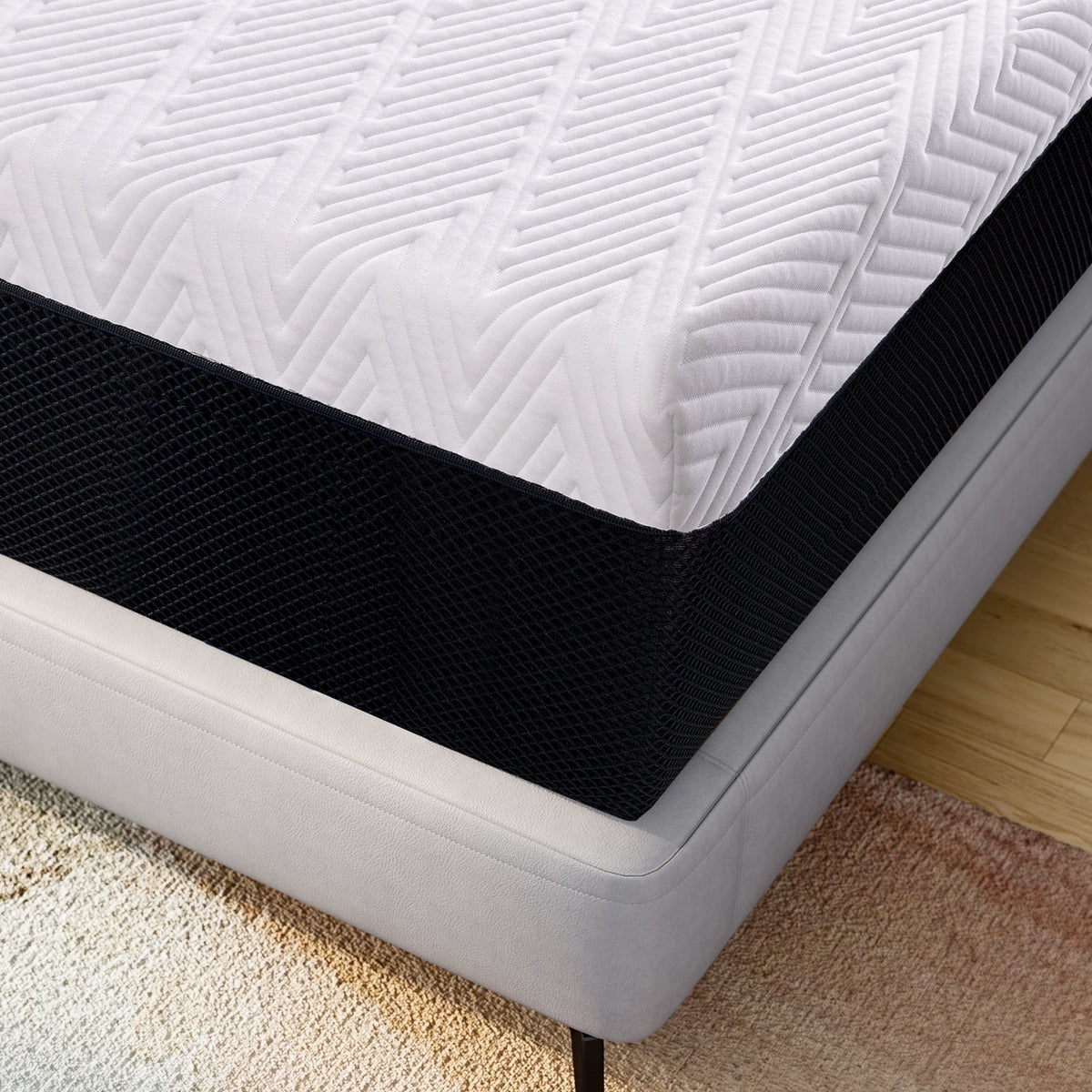 Short Queen 10 Cooling Gel Memory Foam Mattress Q1471
