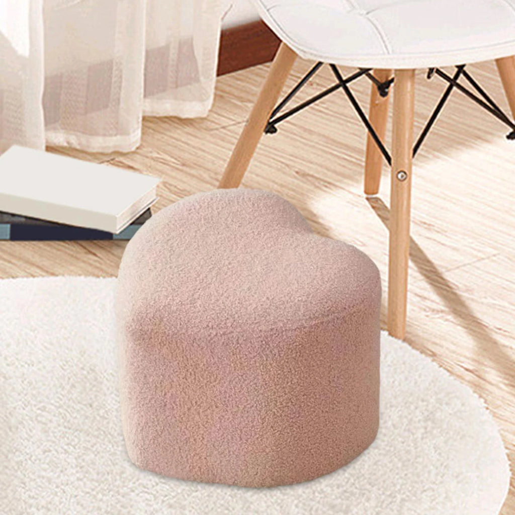 Pink Small Footstool Ottoman C157106