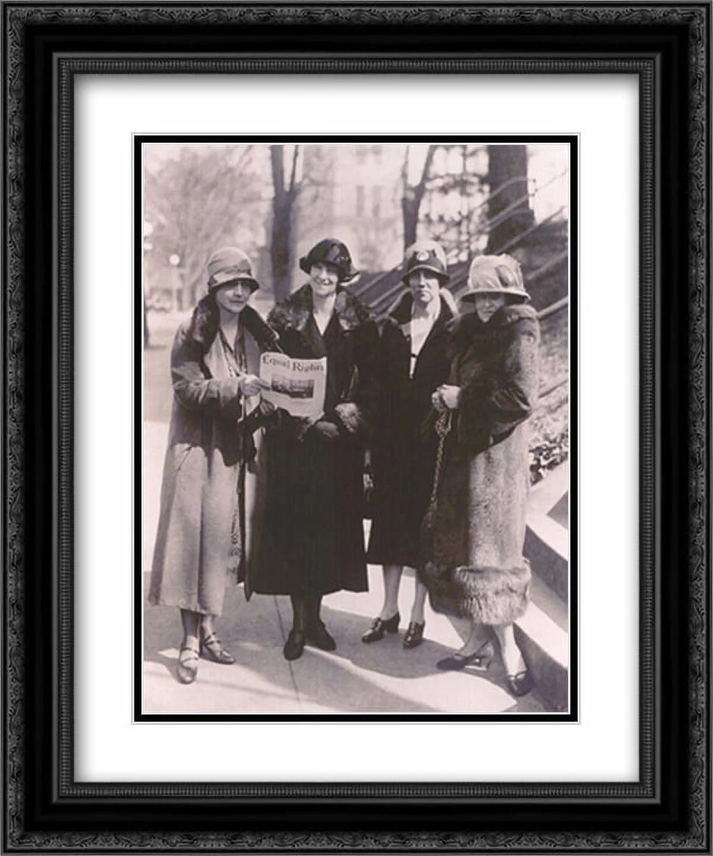 Black Ornate Framed Art Print X731098