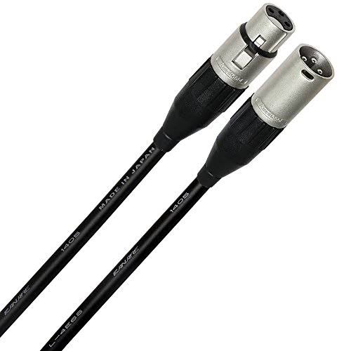 4 Units 1 Foot Canare L-4E6S Star Quad Balanced Microphone Cables with Amphenol Silver XLR Connectors B5276