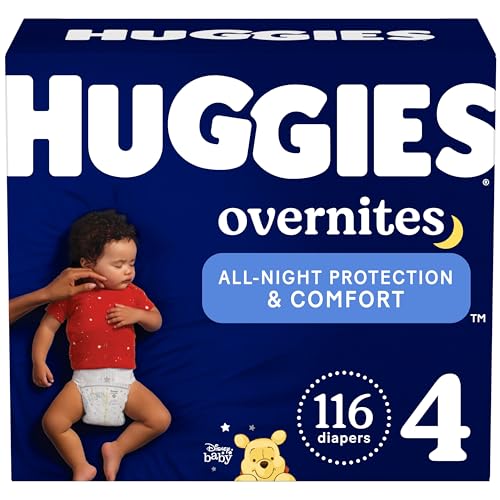 Size 6 Overnight Baby Diapers, 84 Ct W135232