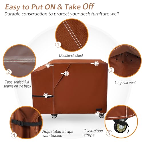 Black 28" Griddle Cover V9670