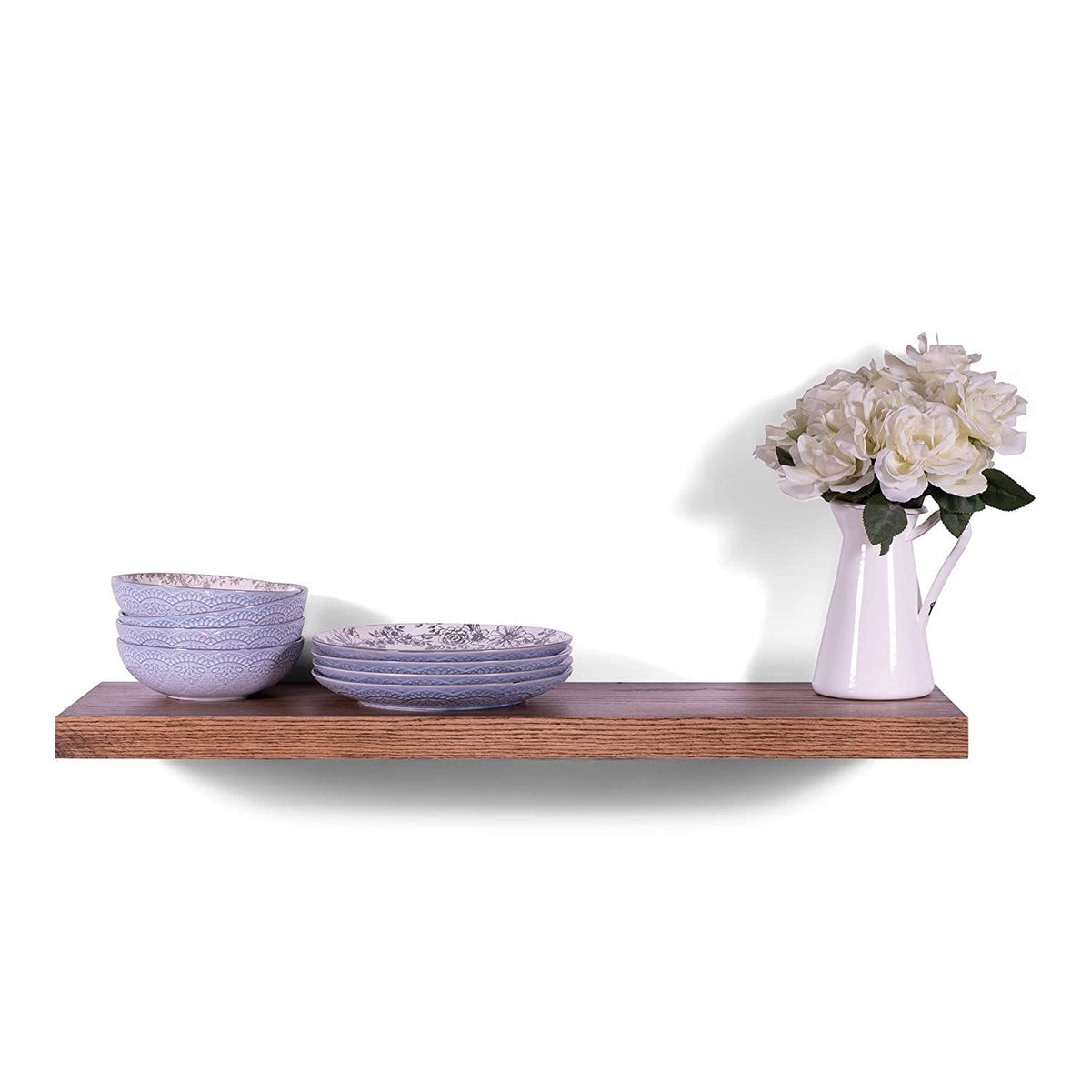Solid Oak Wood Floating Shelf S6592