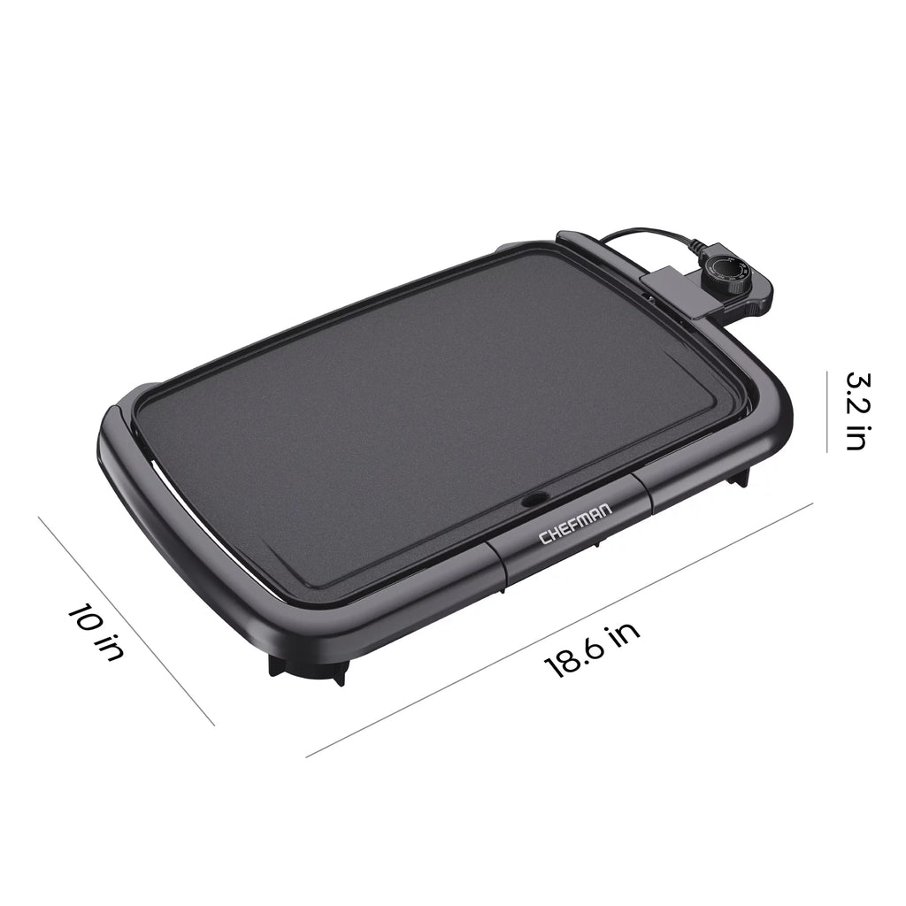 Electric Griddle Non-Stick 10"x16" Black N9980