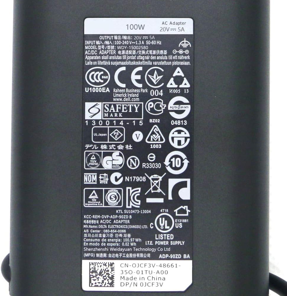 135W 19.5V 6.9A Charger Power Supply for HP Spectre 15 x360 Omen 15 17 Pavilion Gaming 15 17 G35409