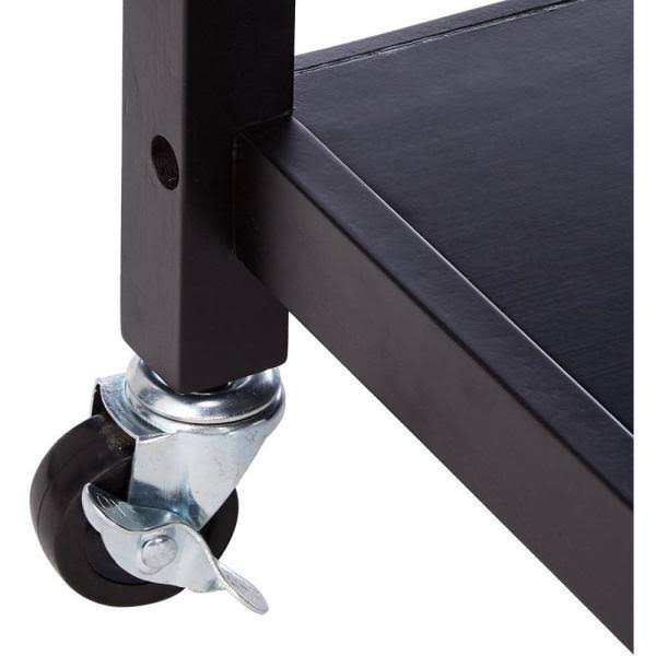 Black Kitchen Island Cart V397