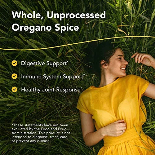 90 Capsules Wild Oregano Supplement O26521