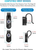 200X Mini Pocket Microscope with LED Light and Universal Clip Q247
