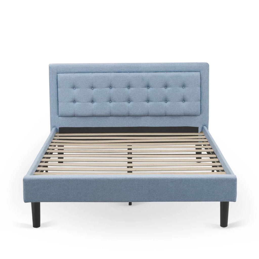 Denim Blue 3-piece Queen Wood Bedroom Set B793046