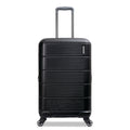 Hardside Medium Checked Spinner Luggage Jet Black S8516
