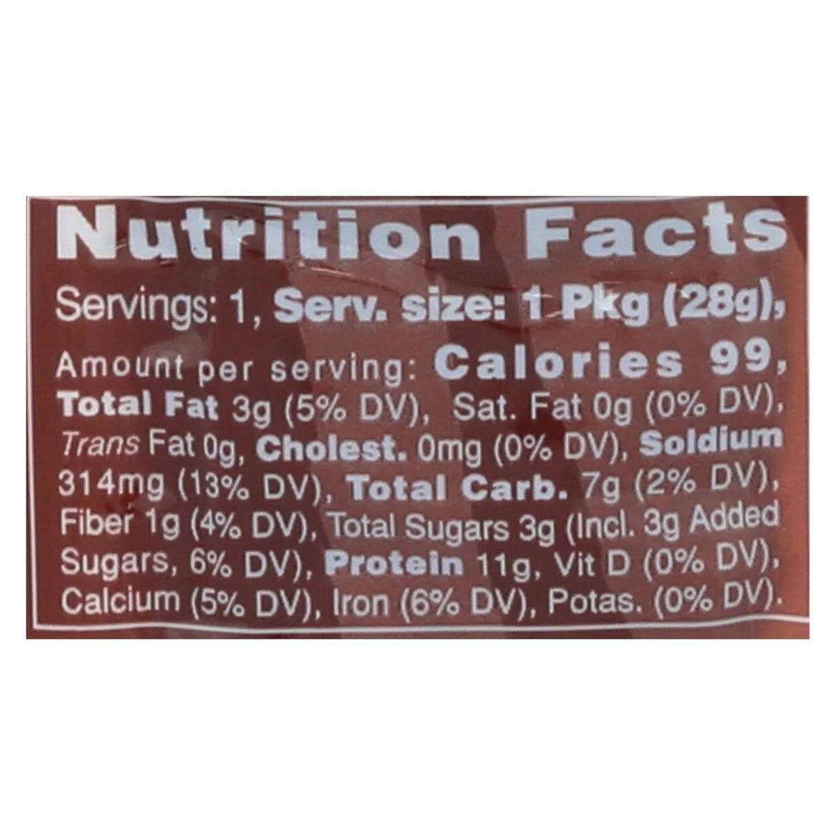 Vegan Seitan Jerky Teriyaki 1 oz Case of 24 Q290041