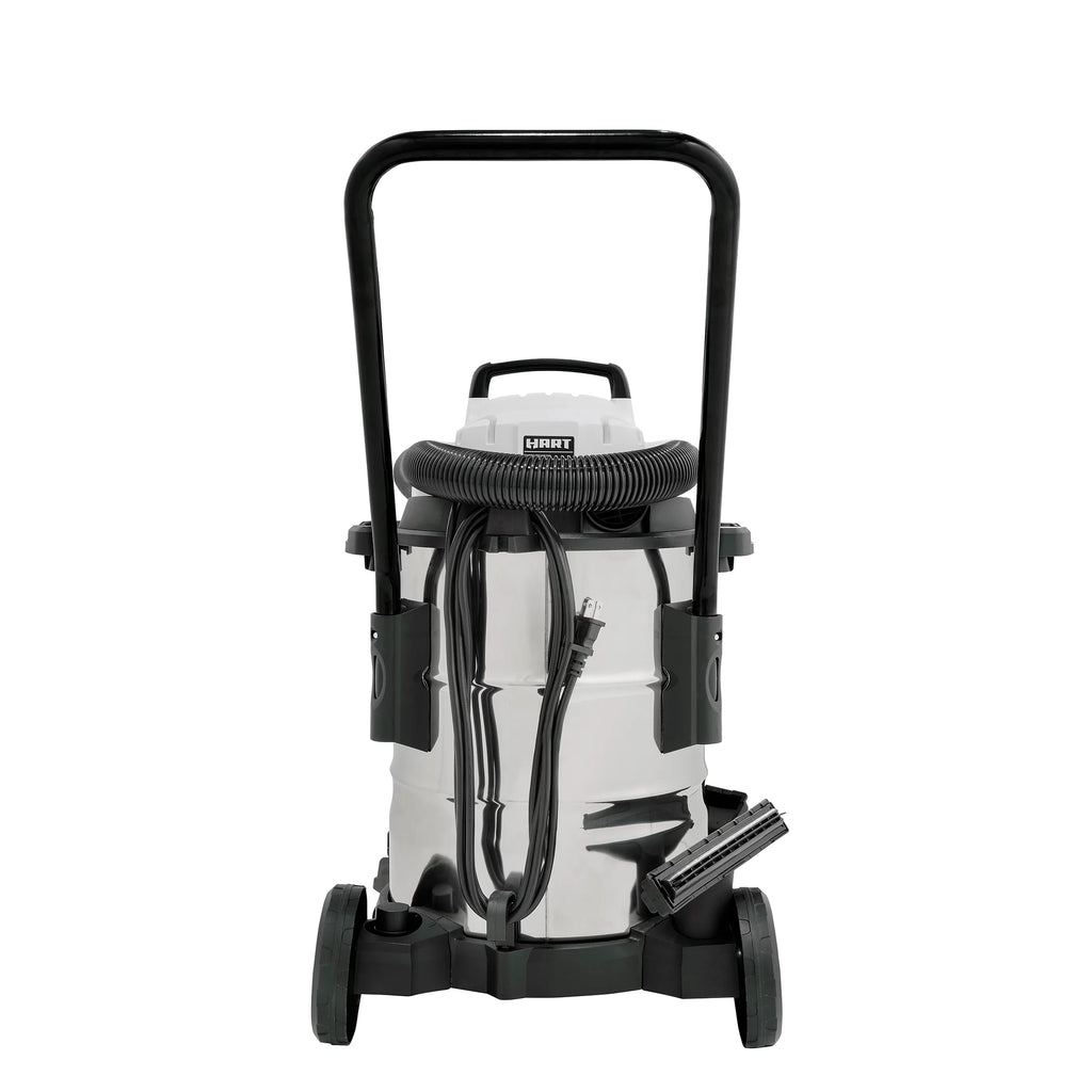 8 Gallon 6 Peak HP Stainless Steel Wet/Dry Vacuum E17460