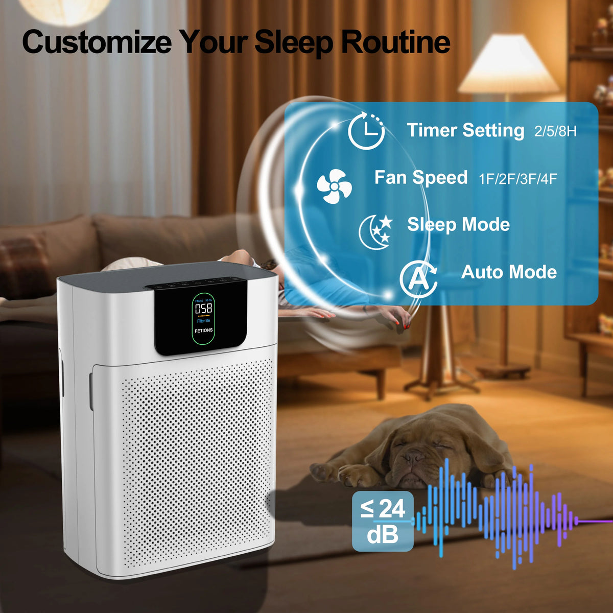 HEPA Air Purifier with H13 True HEPA Filter S54390