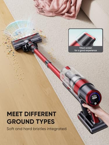 Cordless Stick Vacuum Cleaner 450W 40Kpa 55 Mins 1.5L E132672