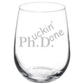 17 oz Stemless Wine Glass Goblet E749