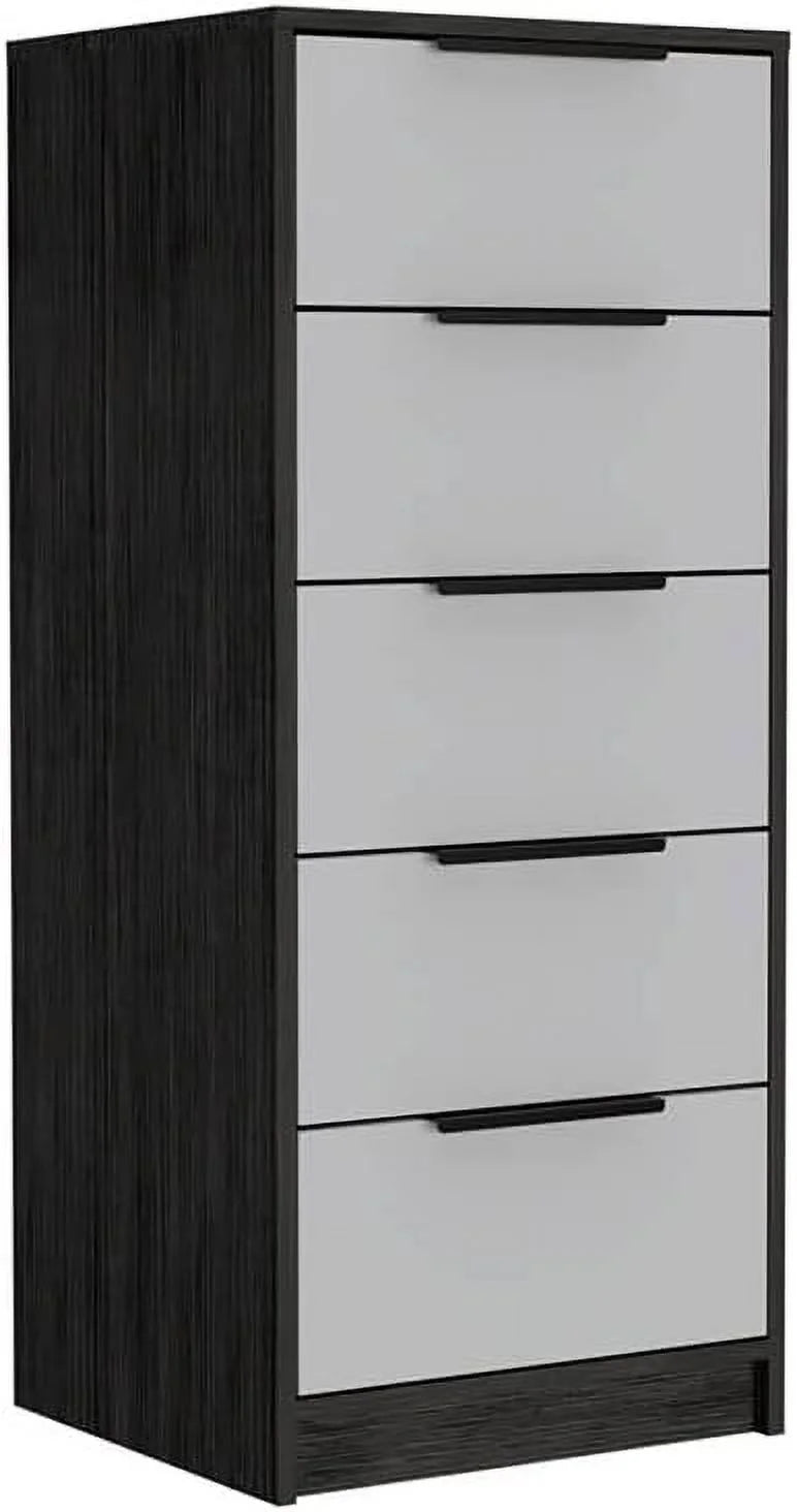 Modern 5-Drawer Engineered Wood Dresser E346490