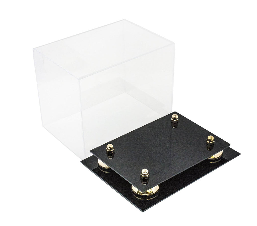 Clear Acrylic Display Case with Black Risers D846935