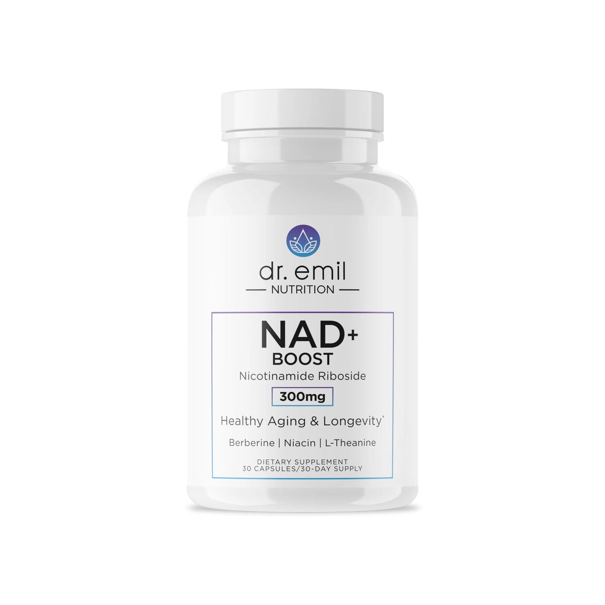 Nicotinamide Riboside Supplement with Berberine, L-Theanine & Niacin N37704